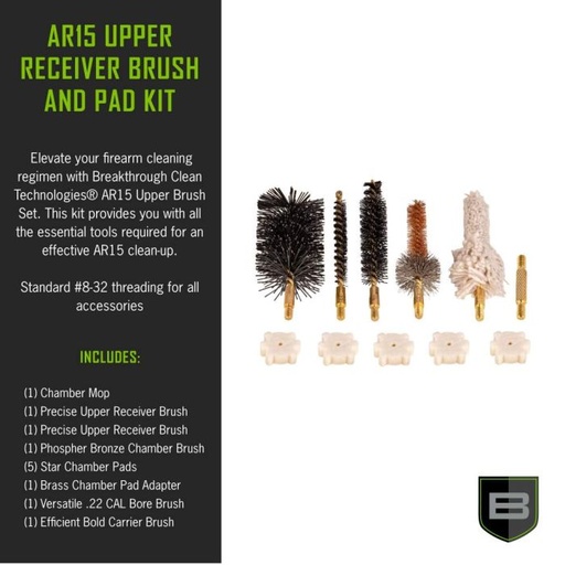 [BT-AR15UBS] BCT-AR15 UPPER BRUSH  SET W/ CHAMBER PADS