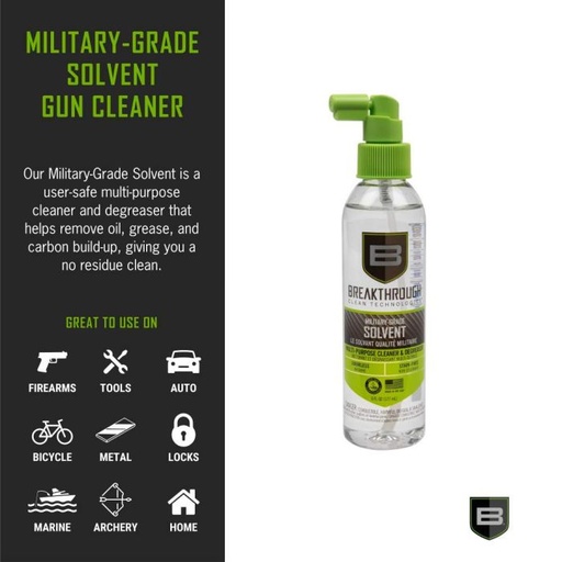 BREAKTHROUGH SOLVENT BOTTLE WITH PUMP SPRAYER