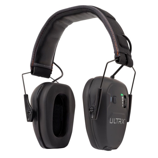[4101] ULTRX BIONIC BLUETOOTH PASSIVE EARMUFF - MIDNIGHT GRAY