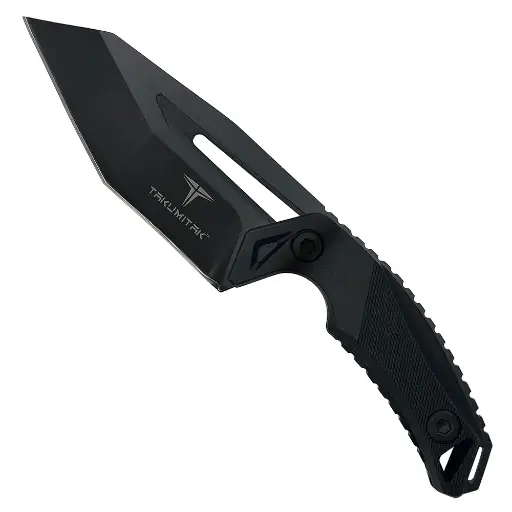 [TKF3S02] 3CR13 FIXED BLADE, FRN HANDLE, FRN SHEATH W/MOLLE CLIP 6.5"